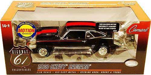 1969 Chevroet Camaro Baldwin Motion - Escala 1:18 - Highway 61